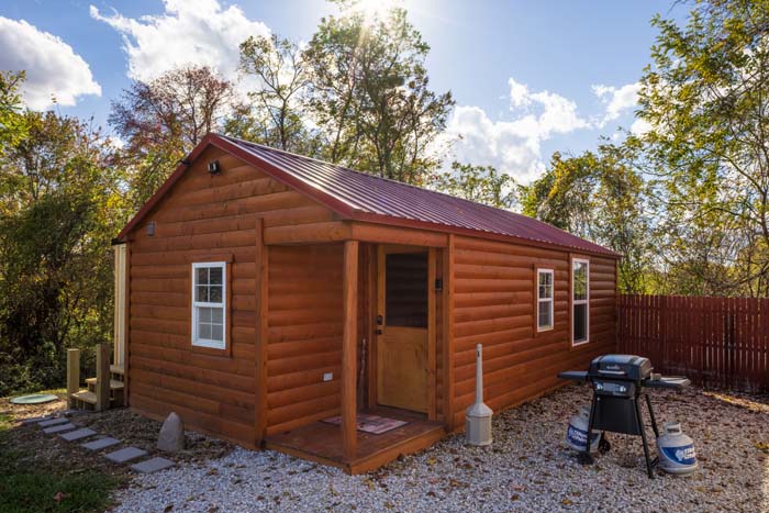 Wooded property setting near Rock House trail