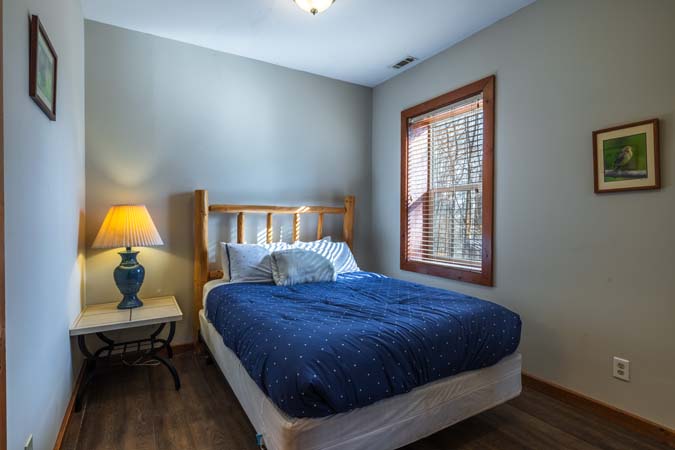 Parking area near Chickadee Cabin