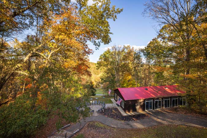 High Point Lodge one of largest cabins in Hocking Hills