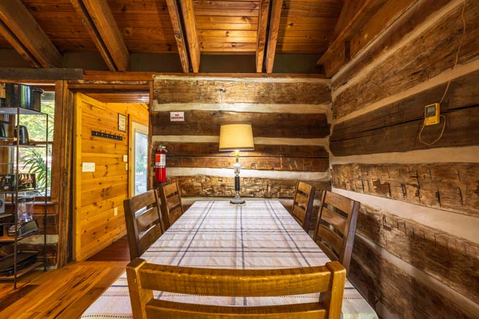 Modern kitchen appliances inside High Point Lodge