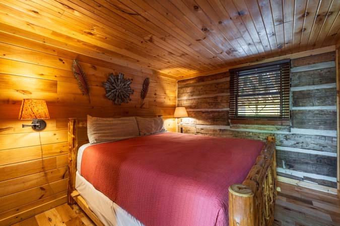 Arcade cocktail table with games at High Point Lodge