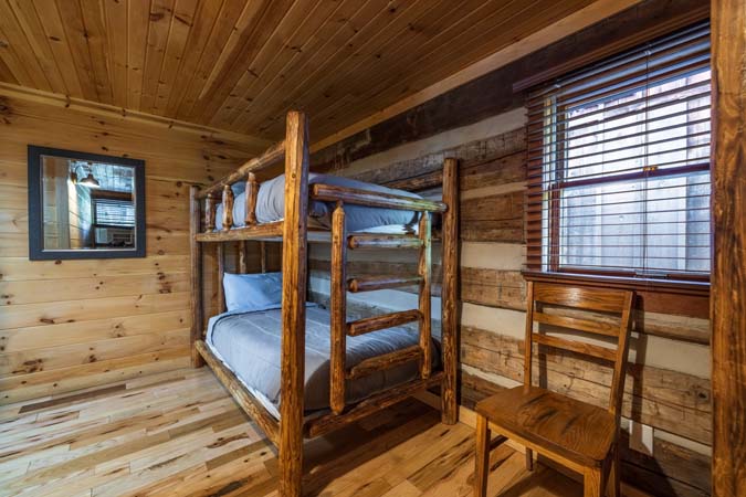 Indoor entertainment spaces at High Point Lodge