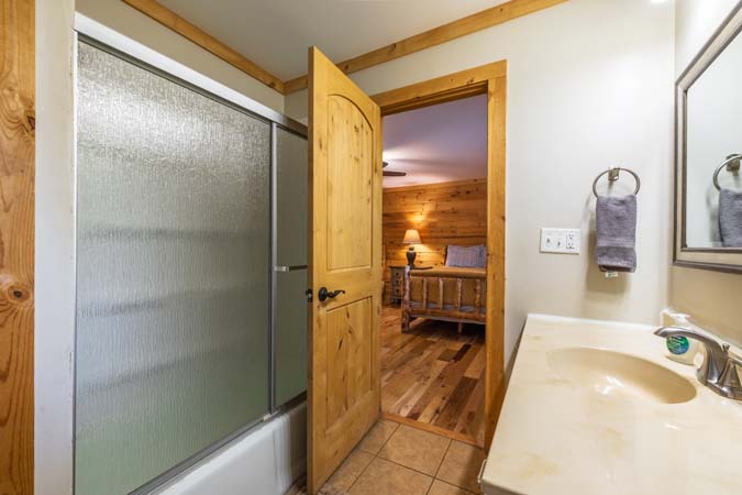 Wide doorway accessibility at High Point Lodge