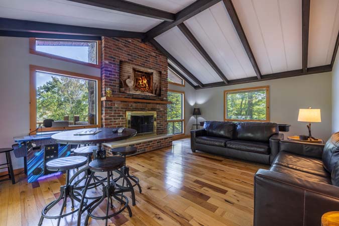 Wheelchair friendly layout at High Point Lodge