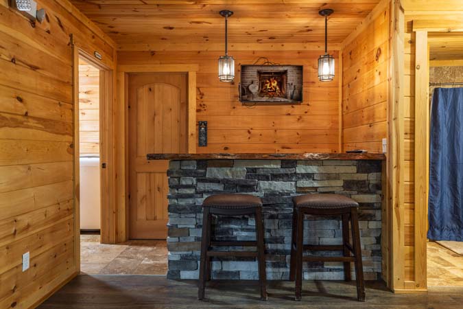 Spacious lodge for large gatherings at High Point Lodge