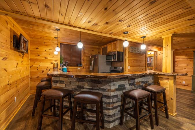Spacious interior design at High Point Lodge
