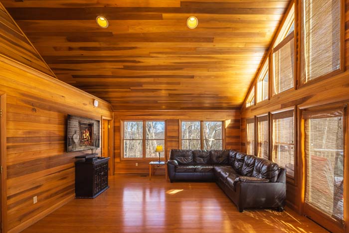 Living room with open layout and relaxing atmosphere