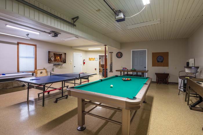 Bedroom with natural light and relaxing lodge feel