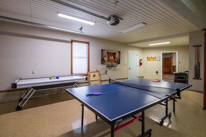 Private bedroom with king bed and scenic surroundings