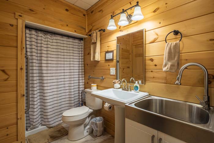 Outdoor retreat space with nature views and open air setting