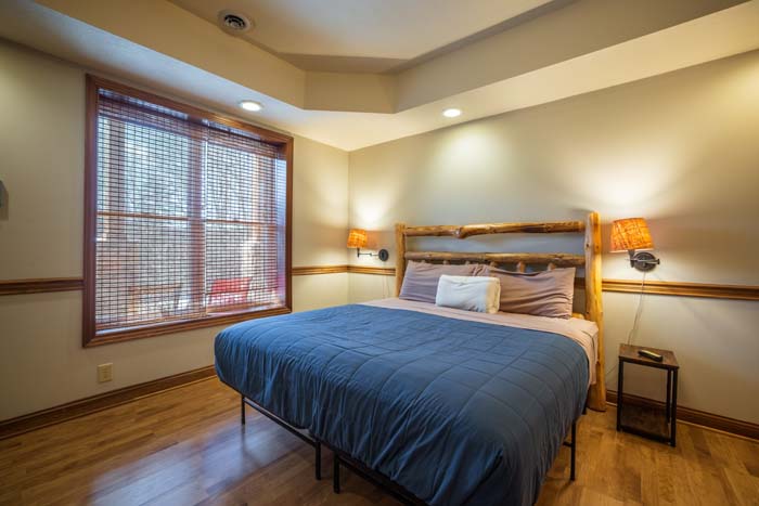 Luxury retreat exterior with scenic hilltop location