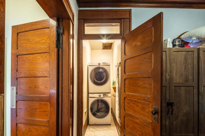 Outdoor fire pit under evening sky