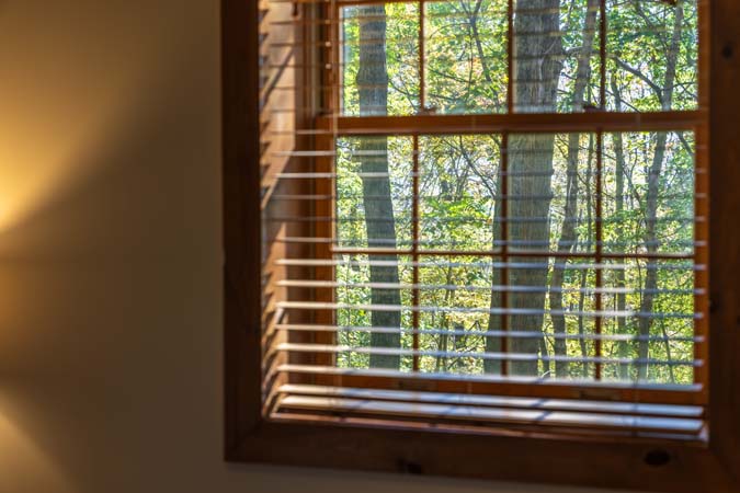 Parking area near Mockingbird Cabin