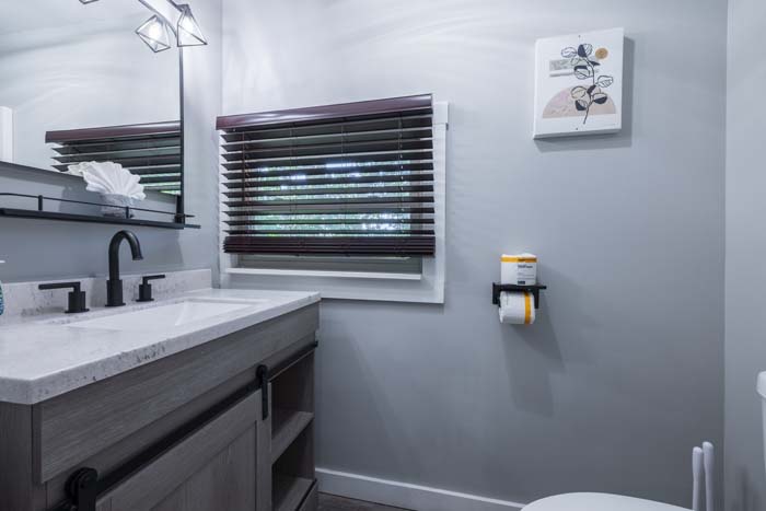 Smart TV in master bedroom