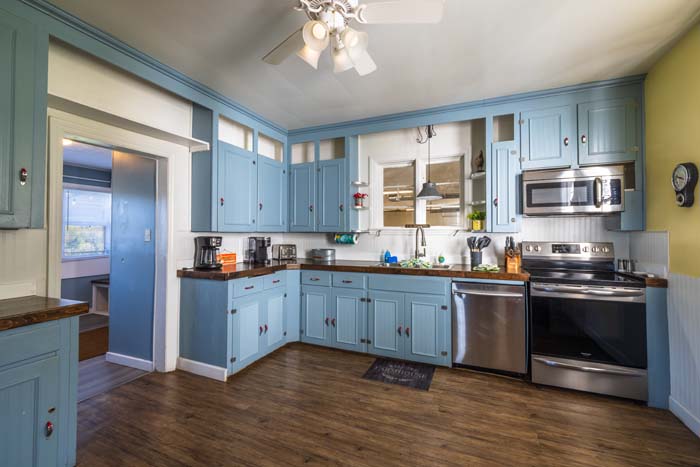 Laundry room with washer and dryer
