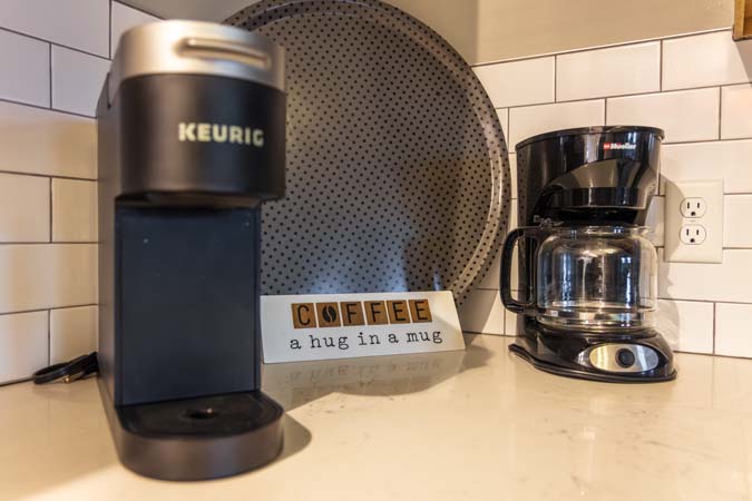 Parking area near The Grange