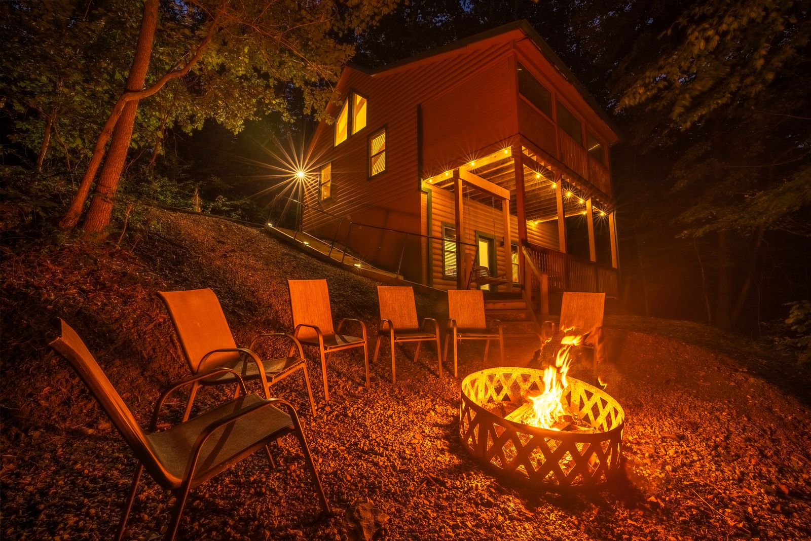 Bluebird Cabin in Hocking Hills Ohio, photo 55 of 57