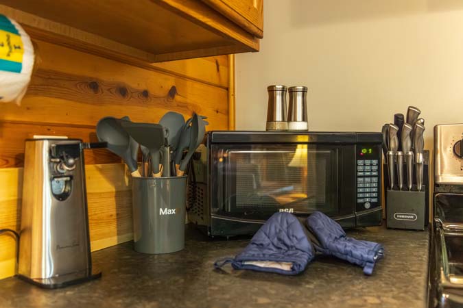 Smart TV entertainment at Bluebird Cabin