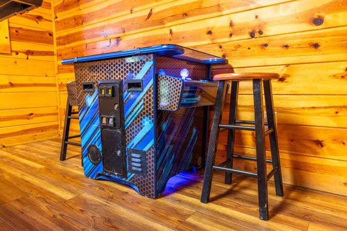 Smart TV entertainment at Catbird Cabin