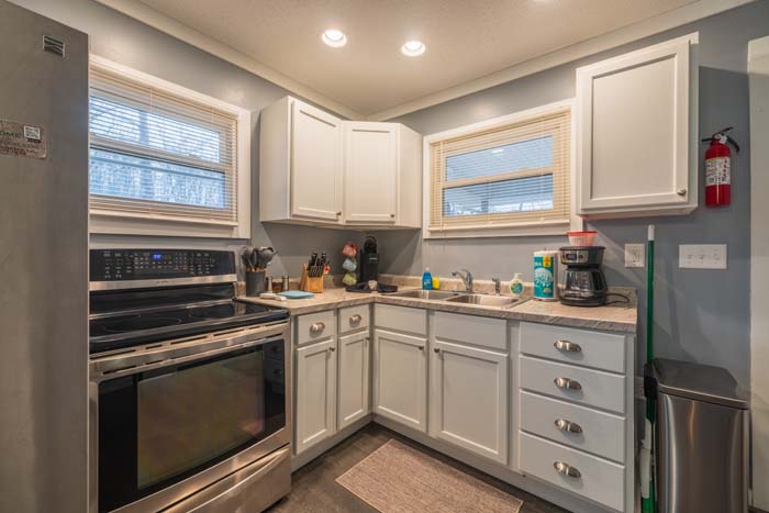 Private bedroom with comfortable bed