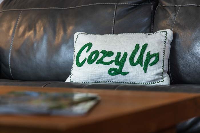 Fenced yard for pets and children