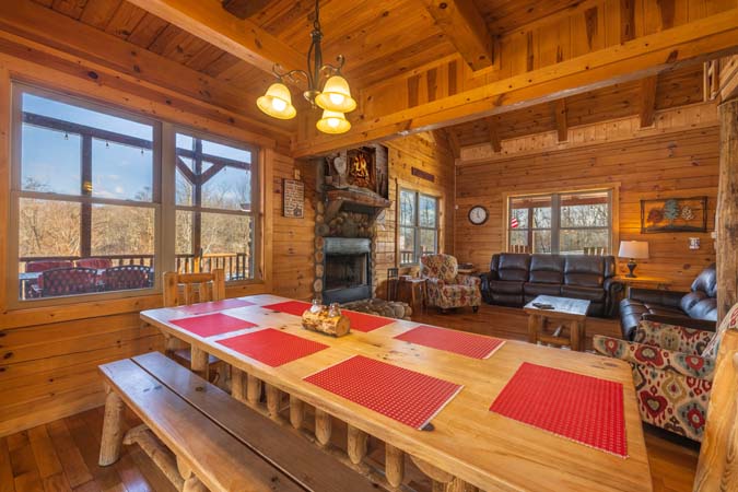 Smart TV seating area