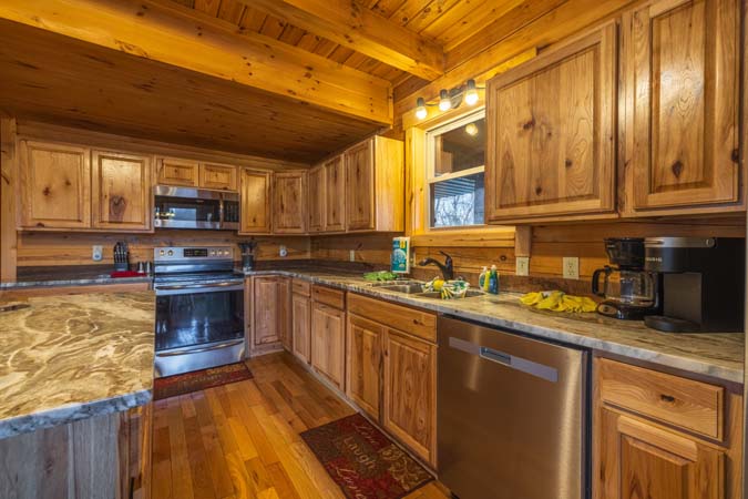 Granite kitchen counters