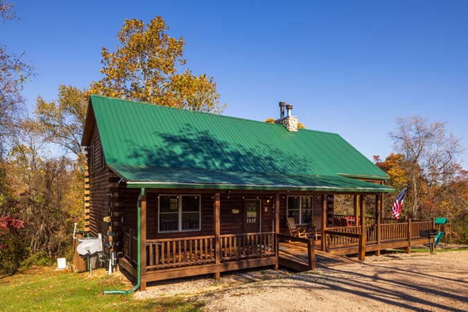 Great room fireplace