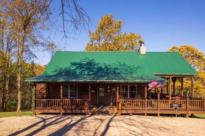 Cathedral ceiling living room