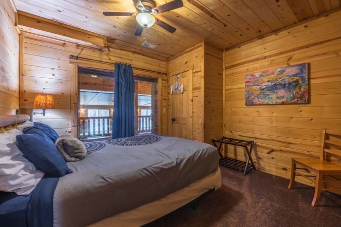 Wooded property setting