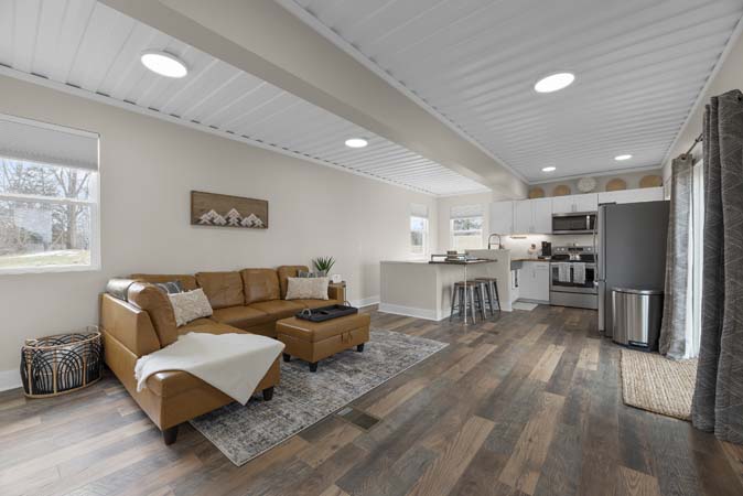 forest views in Hocking Hills Ohio