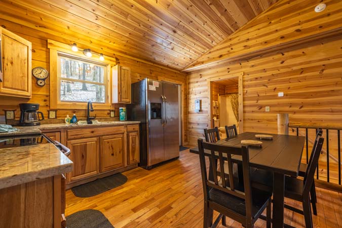 Propane grill available at Little Pine Cabin