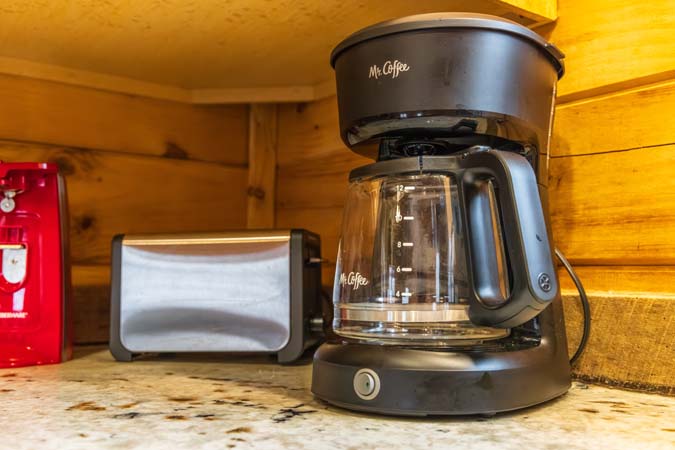 Parking area near Little Pine Cabin