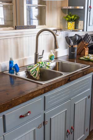 Well stocked kitchen at Ruby Farmhouse