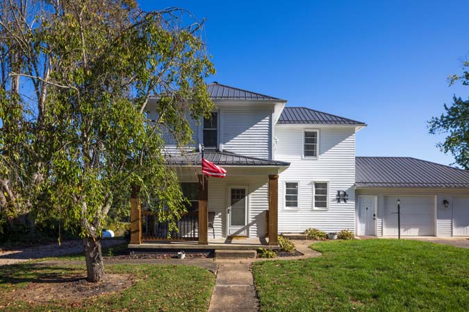 Ruby Farmhouse offering open rural setting near Logan Ohio