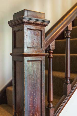 Swingset and play area at Ruby Farmhouse