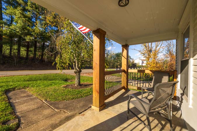 Comfortable interior spaces at Ruby Farmhouse